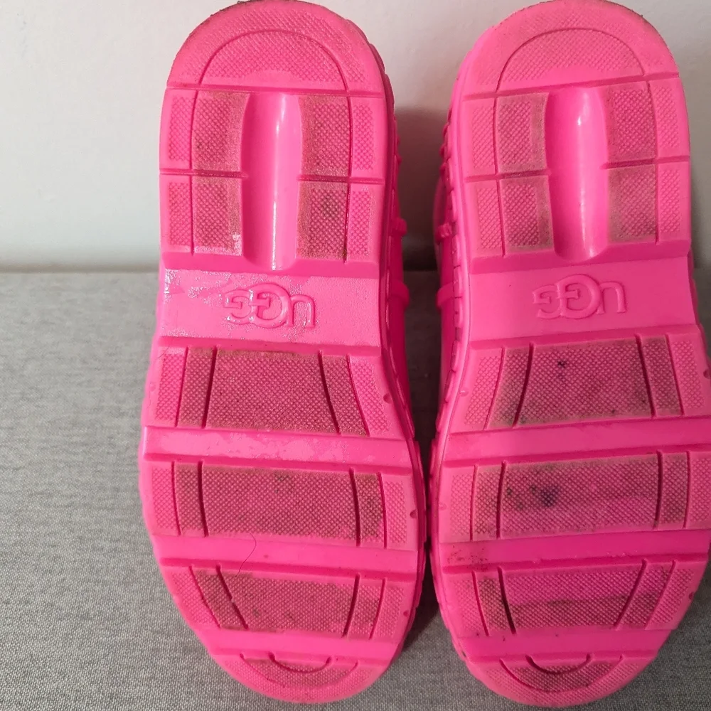 UGG Drizlita Rainboots Toddler Girl Pink Size 3